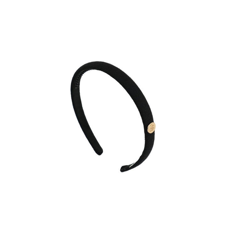 headband narrow wool tux