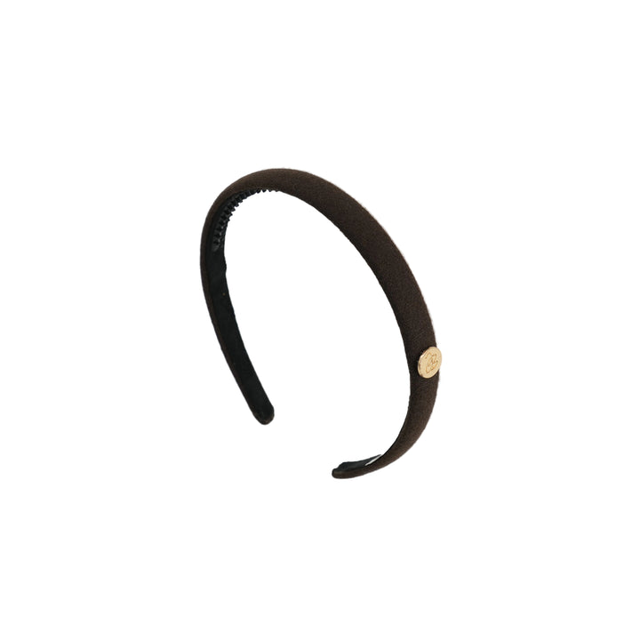 headband narrow wool tux