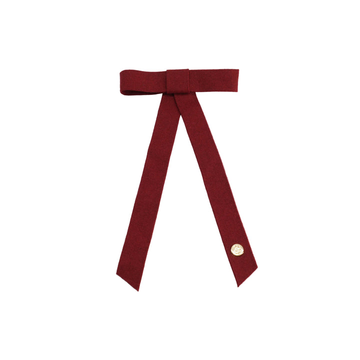 clip wool tux bow