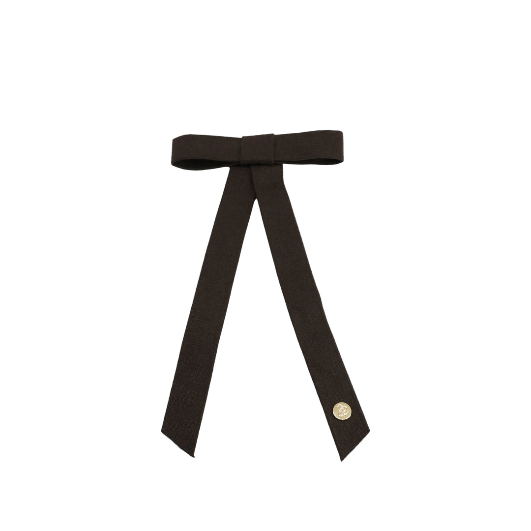 clip wool tux bow