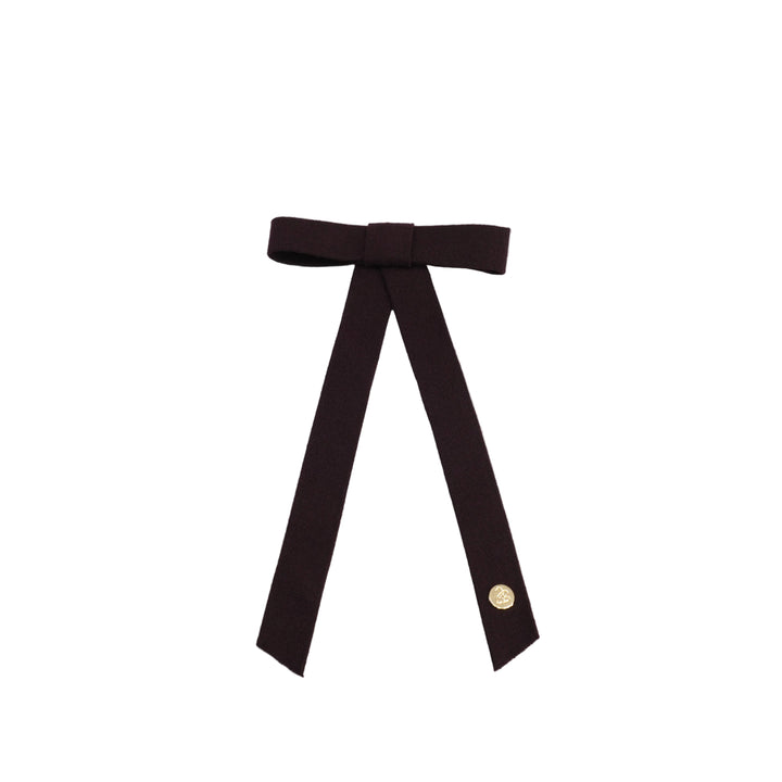 clip wool tux bow