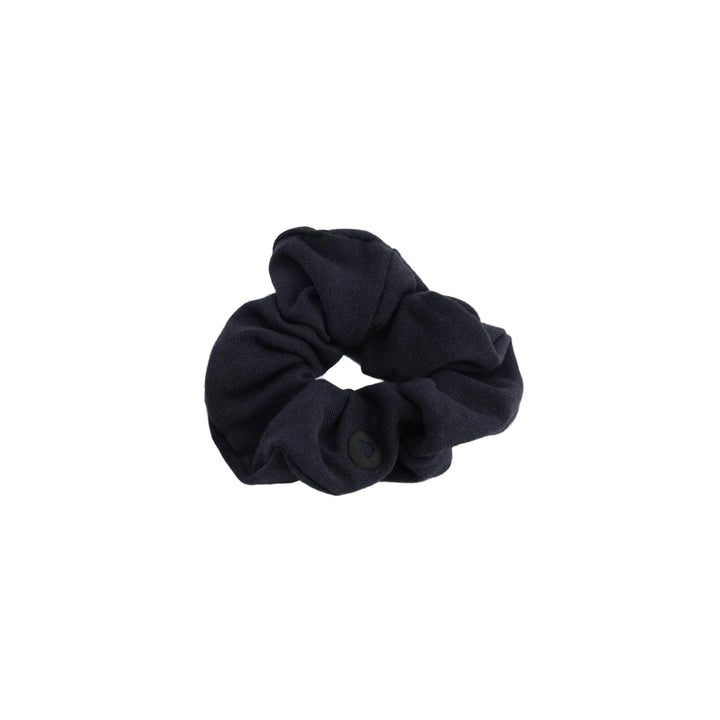 pony scrunchie cut out heart logo