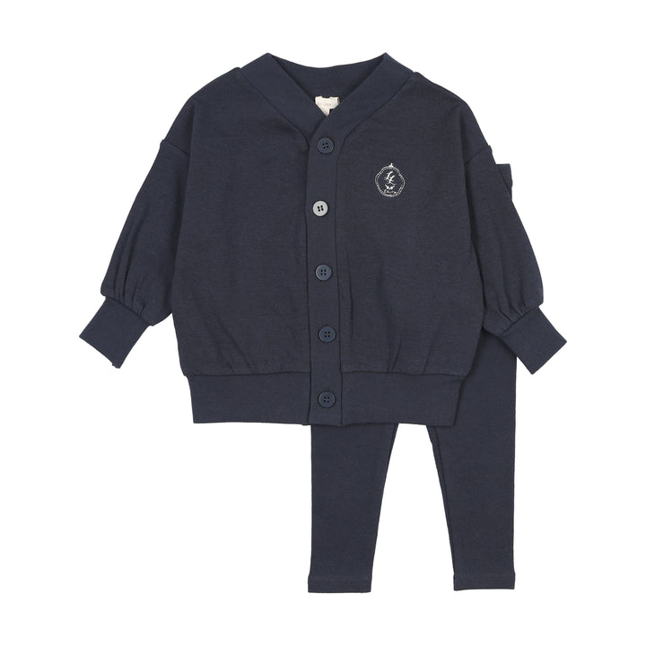 pajamas crest cardigan and pants