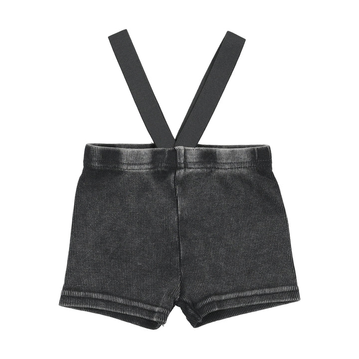 shorts ribbed suspender