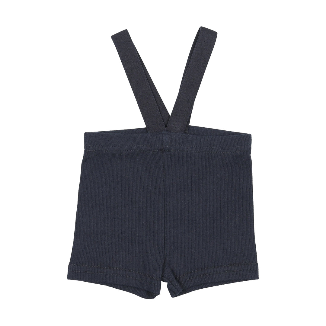 shorts ribbed suspender