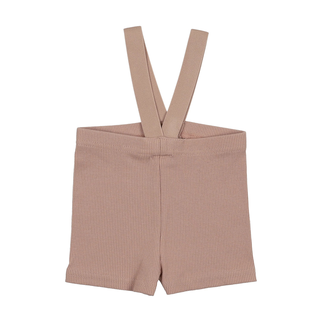 shorts ribbed suspender