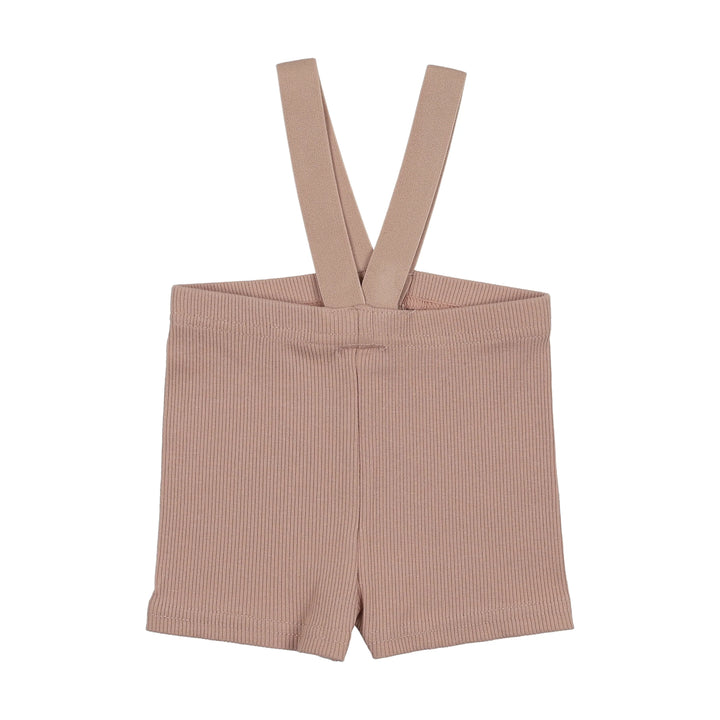 shorts ribbed suspender