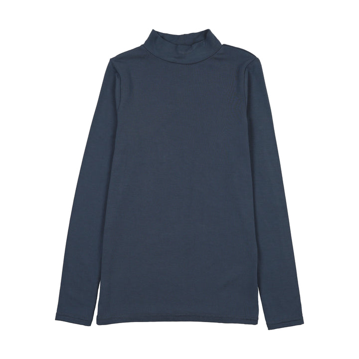 tee l/s bamboo mockneck