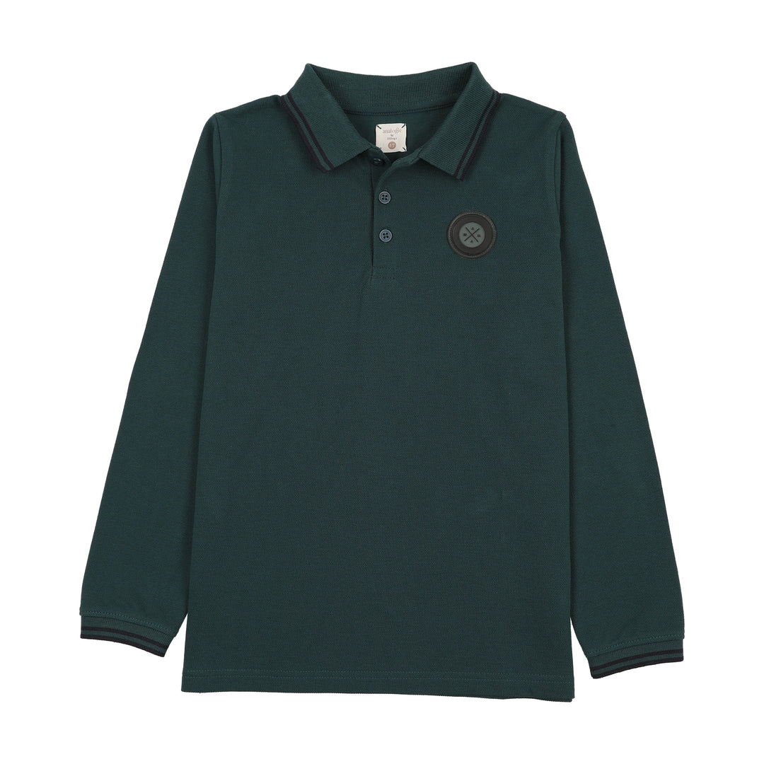 polo l/s double stripe