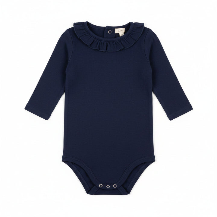 onesie l/s ruffle collar