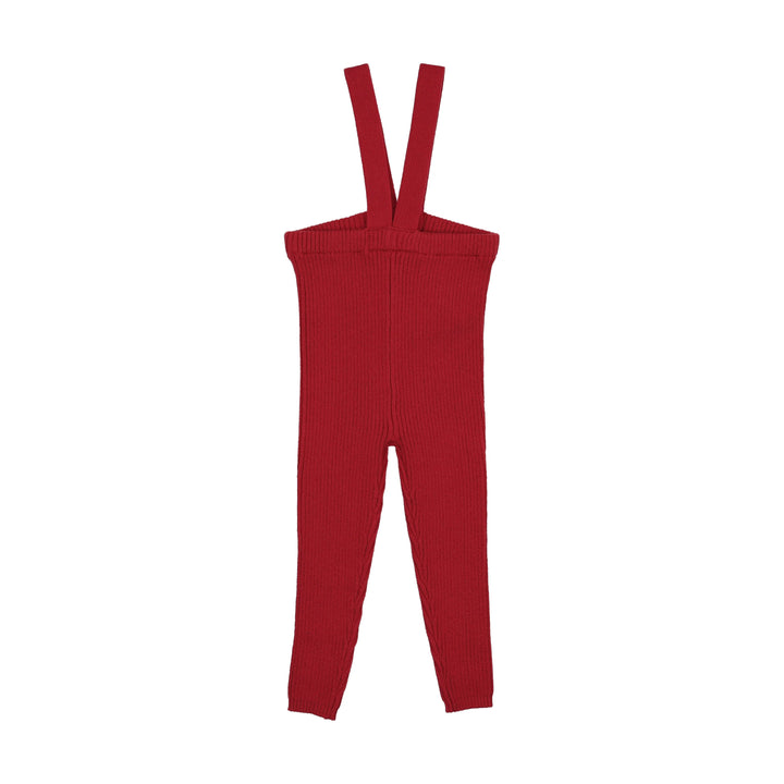 overall knit long suspender