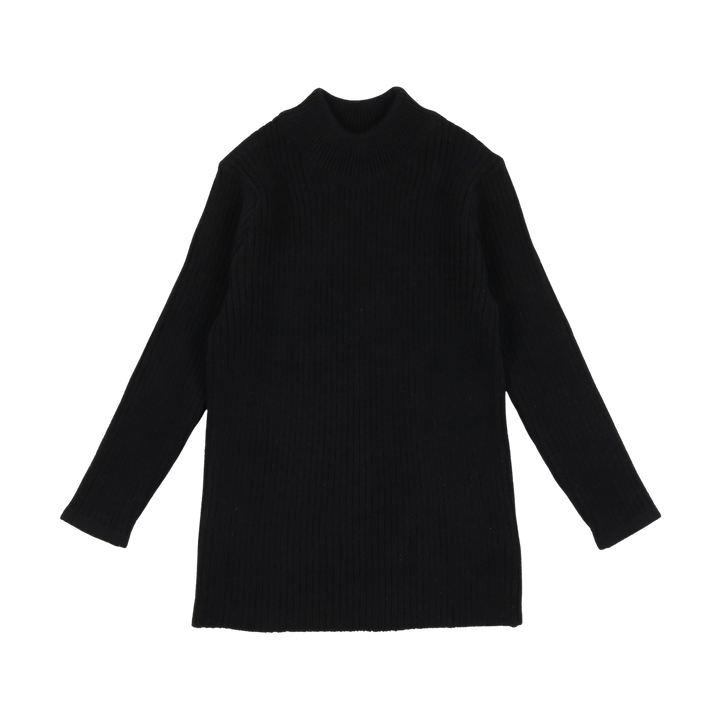top l/s mockneck knit
