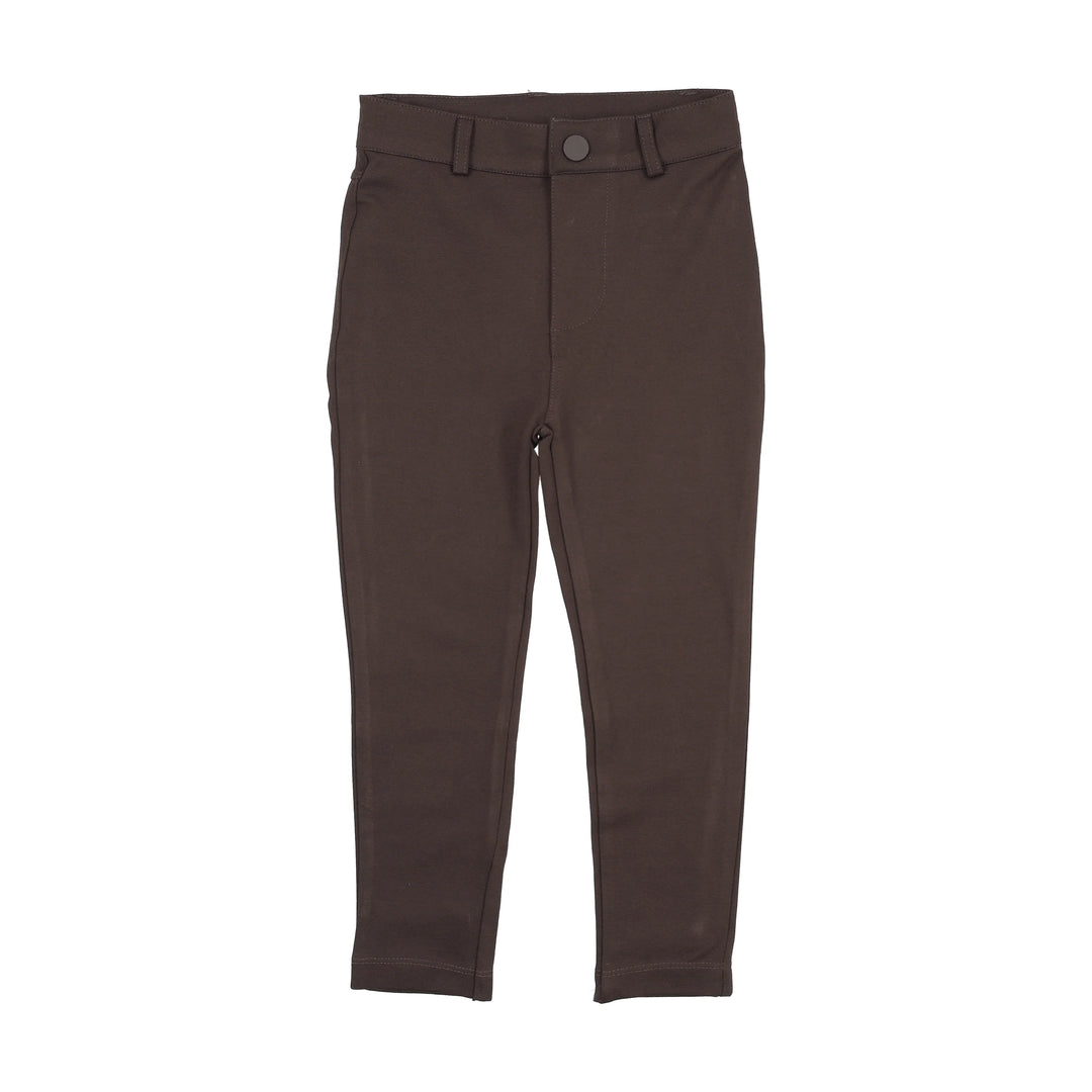 pants solid knit
