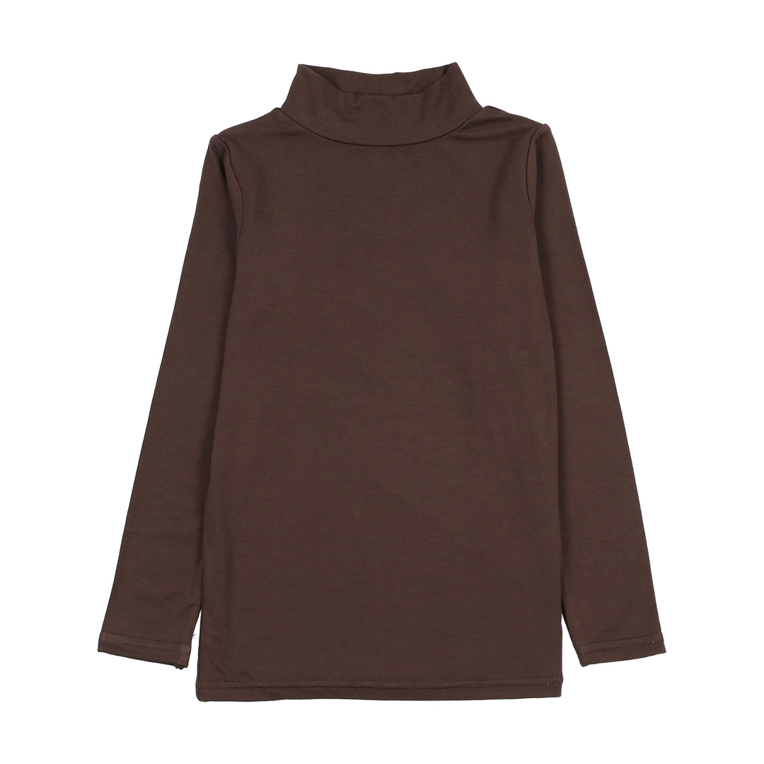 tee l/s bamboo mockneck