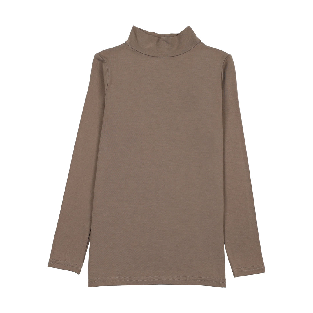 tee l/s bamboo mockneck