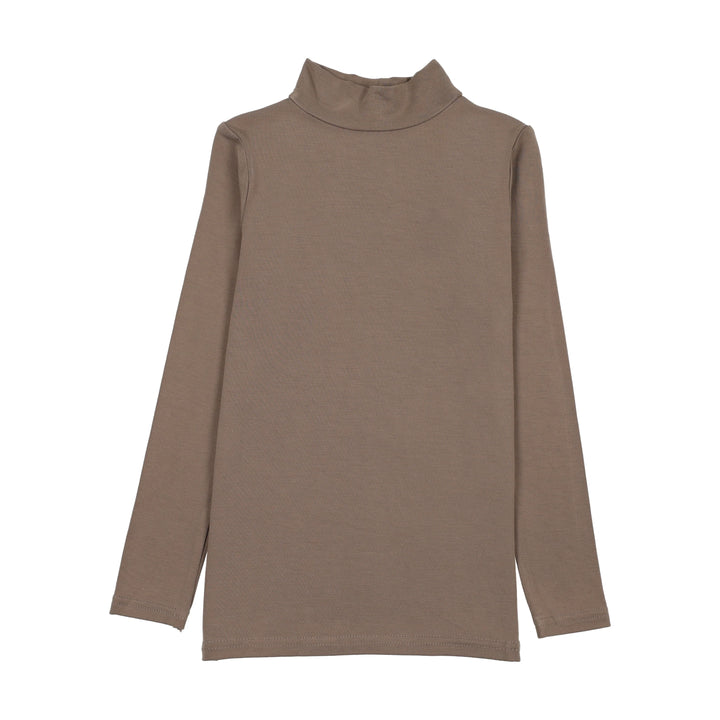 tee l/s bamboo mockneck