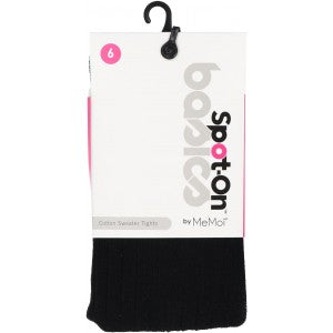 ribbed cotton tights basic