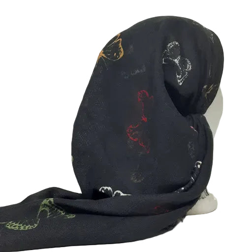 headscarf butterflies