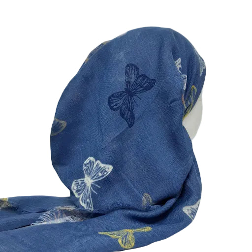 headscarf butterflies