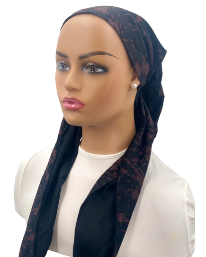 headscarf simple abstract shimmer