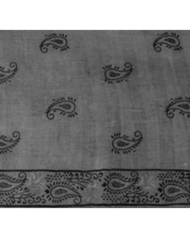 headscarf pretied square paisley sparkle