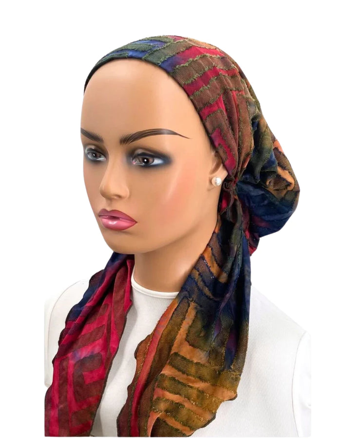 headscarf shaded morocco