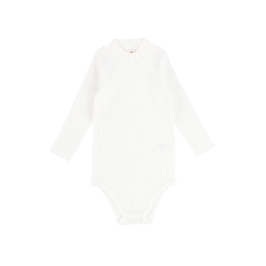 onesie l/s ribbed mockneck