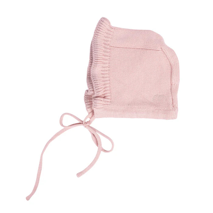 bonnet contrast scalloped edge