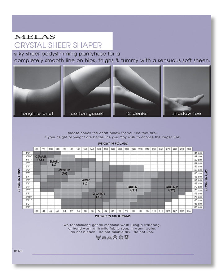 pantyhose melas shaper 12 denier