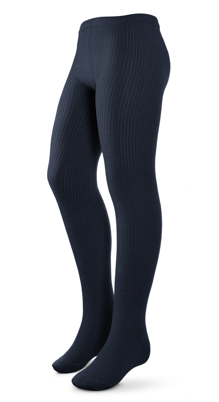 tights cotton thin ribbed