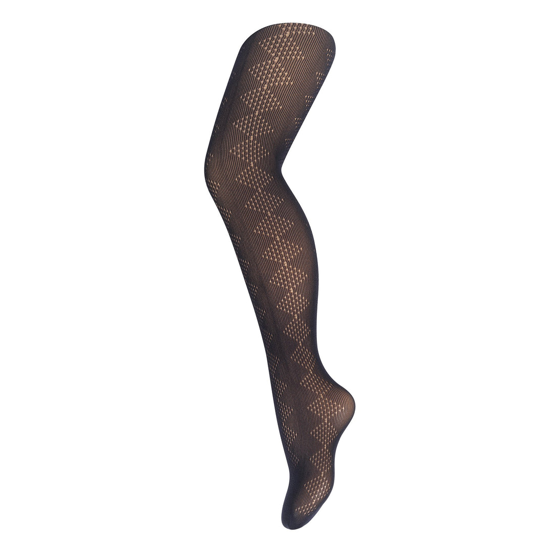 tights lace filled diamond