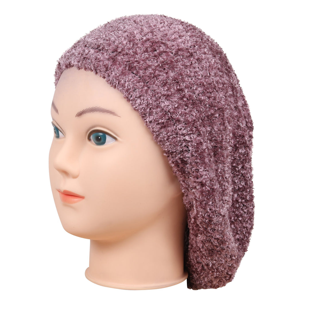 snood chenille solid lined