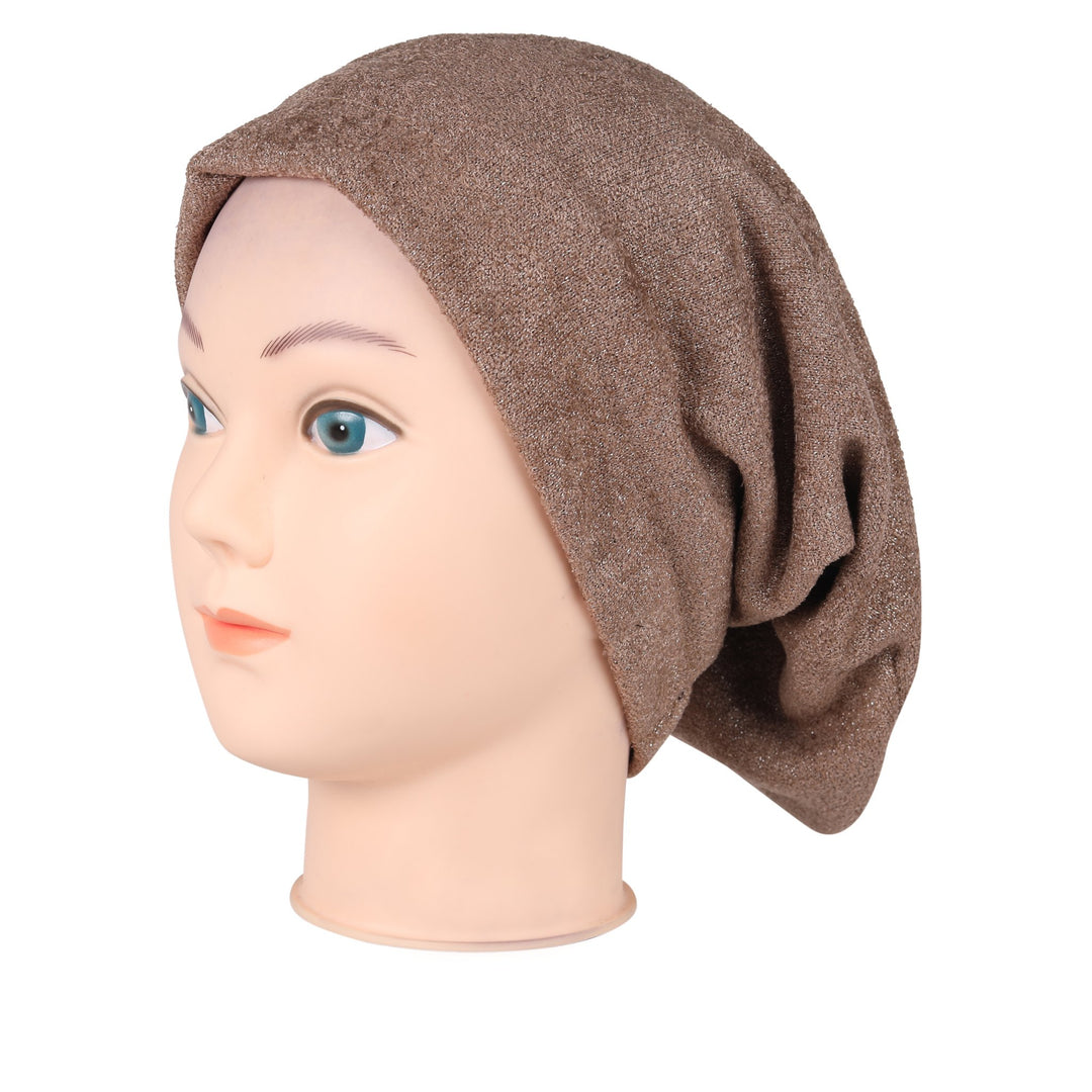beanie chenille w lurex