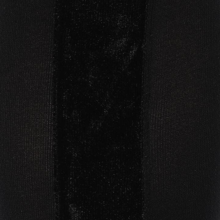 tights velvet back seam