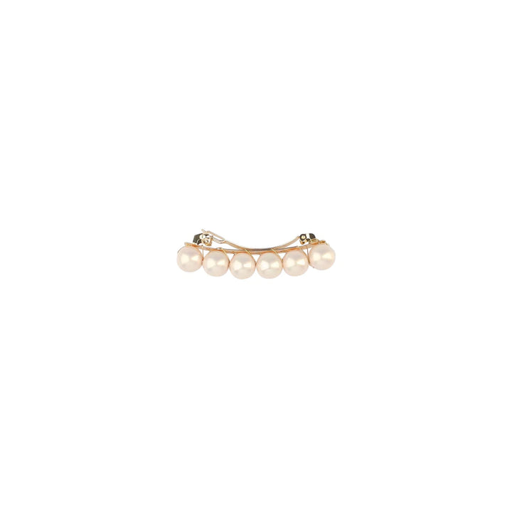 clip pearl bar hairpin