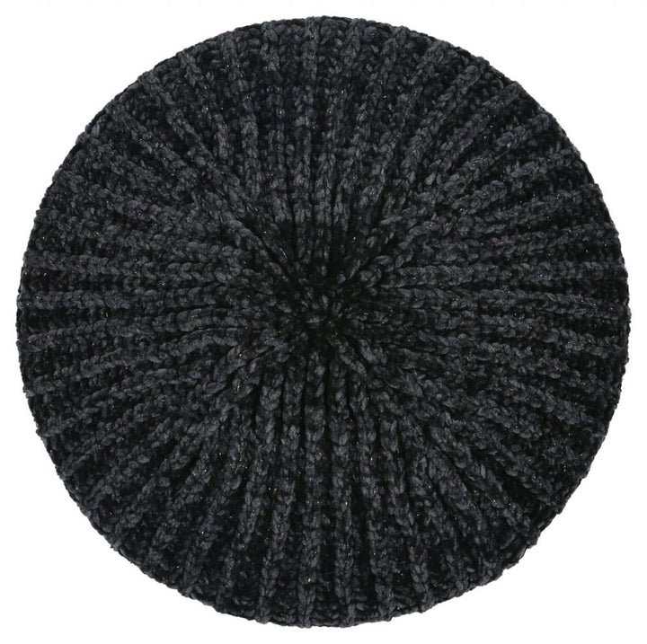 snood ribbed velvet lurex