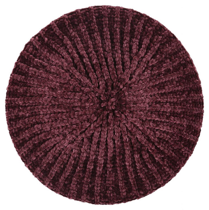snood ribbed velvet solid