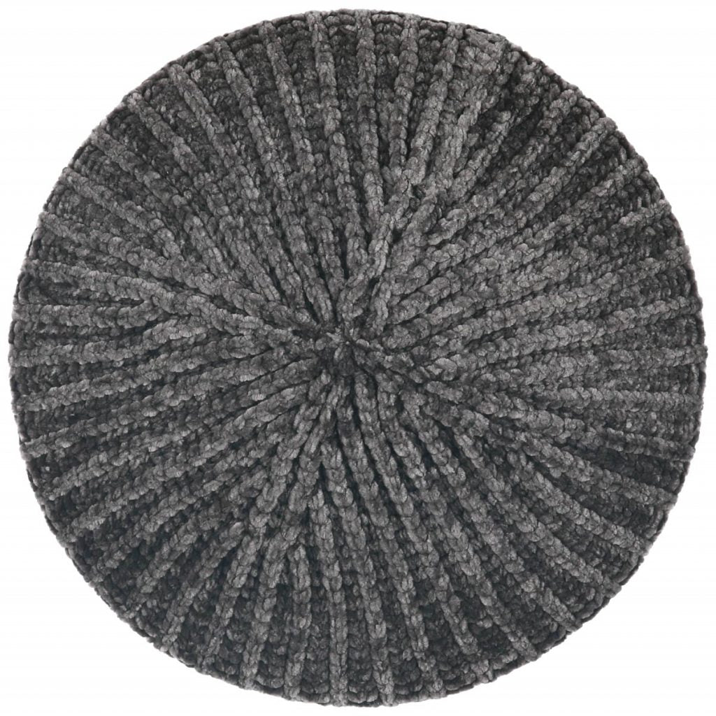 snood ribbed velvet solid