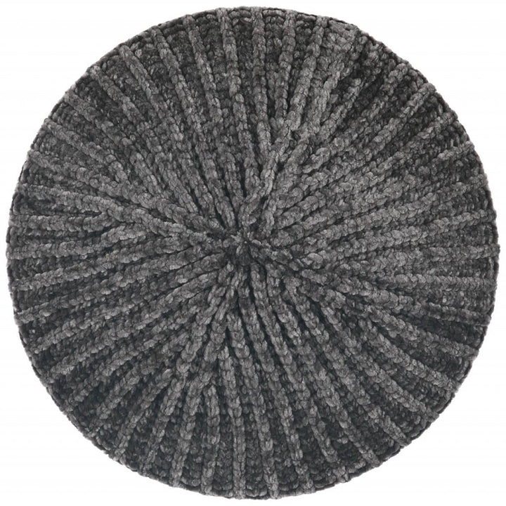 snood ribbed velvet solid