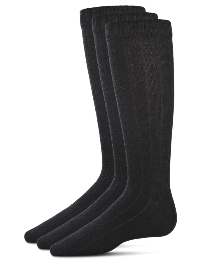 boys memoi bamboo ribbed 3pk