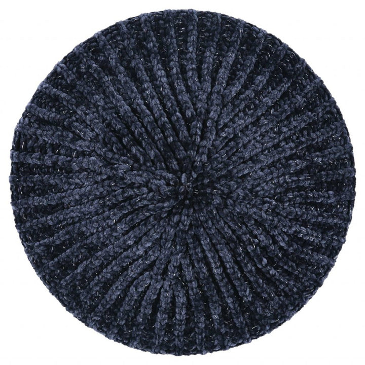 snood ribbed velvet lurex