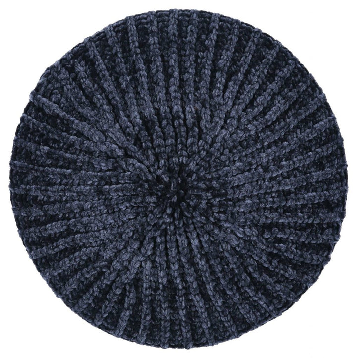 snood ribbed velvet solid
