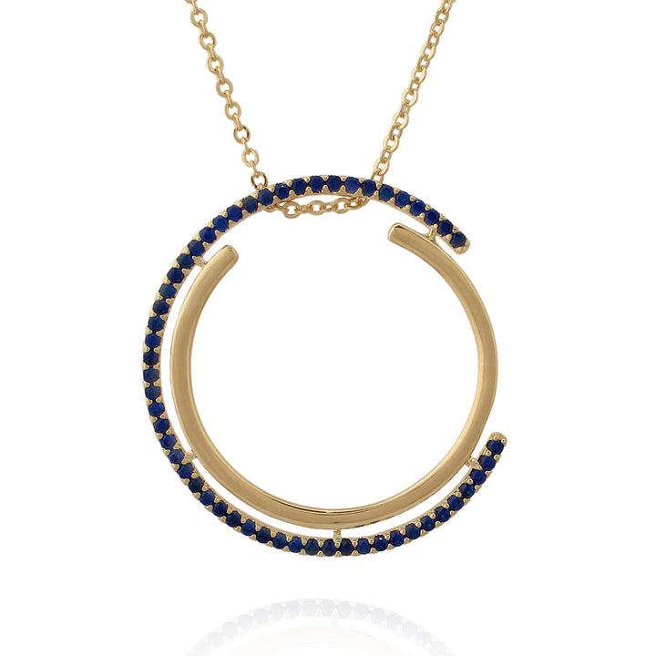 necklace pendant concentric circle