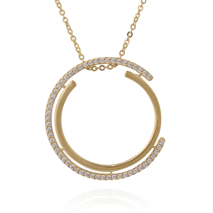 necklace pendant concentric circle