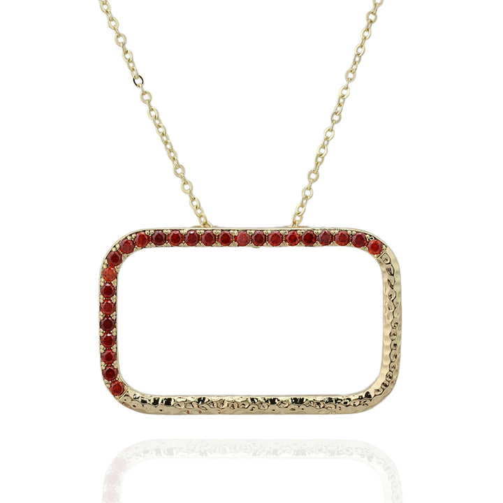 necklace rectangle frame