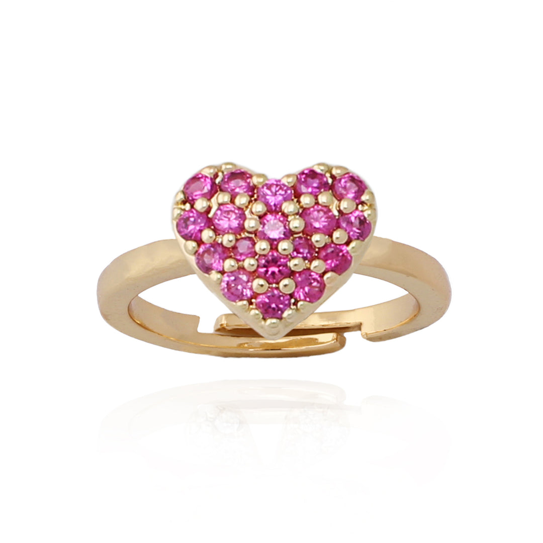 ring pink heart
