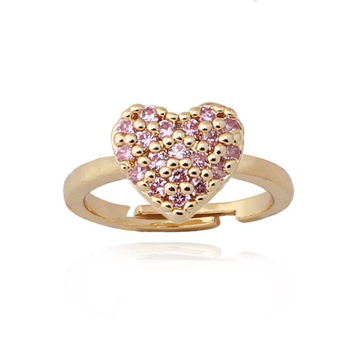 ring pink heart