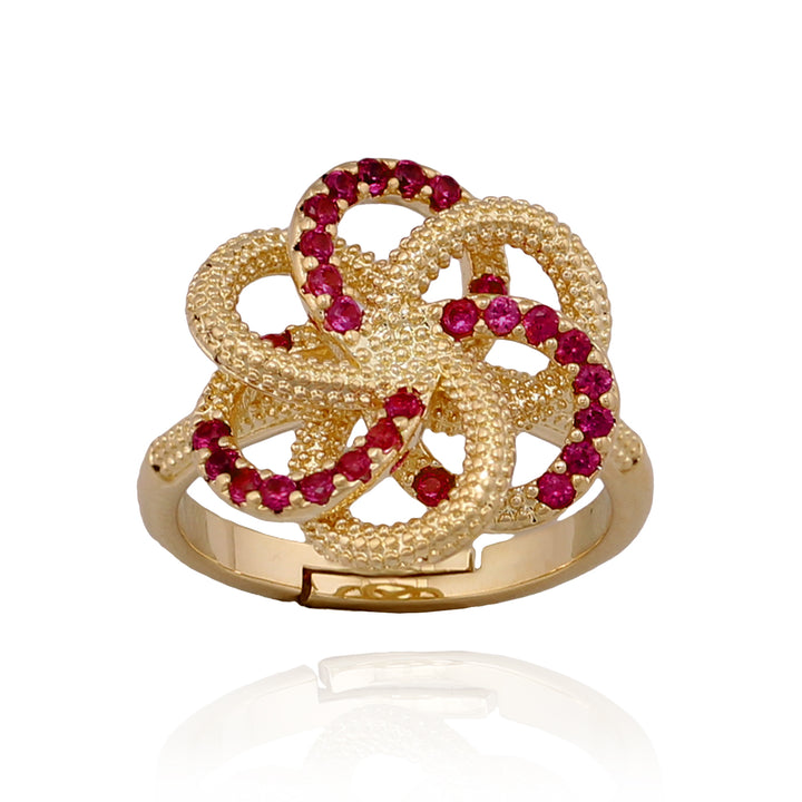 ring spiral flower