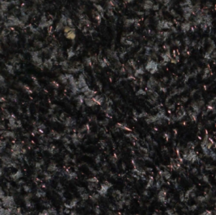 snood chenille lurex lined