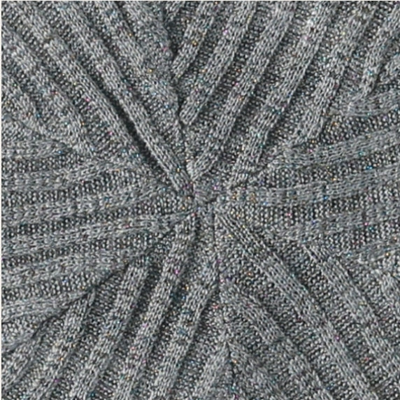 snood ribbed lurex